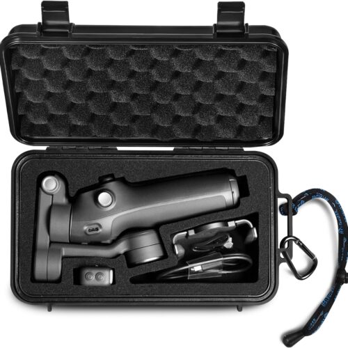 81A6eRVJbKL._AC_SL1500_.jpg Lekufee Travel Waterproof Hard Case for DJI Osmo Mobile 7P / 7 Gimbal Stabilizer and Accessories(Case & Bag Only)