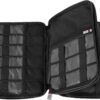 81AEqFFnQLL._AC_SL1500_.jpg BUBM Double Layer Electronic Accessories Organizer, Travel Gadget Bag for Cables, USB Flash Drive, Plug and More, Perfect Size Fits for iPad Mini (Medium, Black)