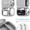 81C8hqgsMKL._AC_SL1500_.jpg Charger Case for MacBook, 7.9"x4.7" Computer Charger Organizer, Apple Magic Mouse Apple Pencil USB Flash Disk SD Card Small Portable Accessories Bag (Grey)…
