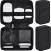 81Ej-SVOpNL._AC_SL1500_.jpg Purevave Electronics Organizer, Tech Pouch for Travel, Compact Small Travel Cable Bag for Cord, Phone Charger, USB Drive, SD Card and Power Bank Black