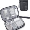 81FTgIBeftL._AC_SL1500_.jpg BAGSMART Cord Organizer Travel Cable Organizer Bag Tech Electronic Organizer Travel Case, Travel Essentials for Charger, Cable, Phone, Flash drive, Single Layer - Black