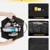 81GJJuq67L._AC_SL1500_.jpg Vorspack Travel Toiletry Bag for Men - Hanging Toiletries Bag Water Resistant Dopp Kit Travel Bag for Toiletries Accessories
