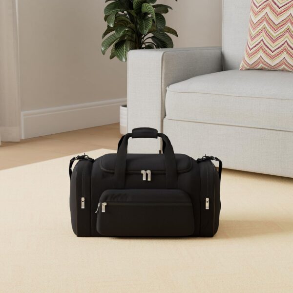 81HW3wy9SYL._AC_SL1500_.jpg Sports Duffel Bag 20 inch for Travel Gym - Black