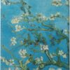 81IzDZzkOsL._AC_SL1500_.jpg Passport Holder, Slim Travel Wallet RFID Blocking Card Case Passport Cover Protector Travel Essentials with Credit Card Slots Pockets for Women/Men, Almond Blossom Tree