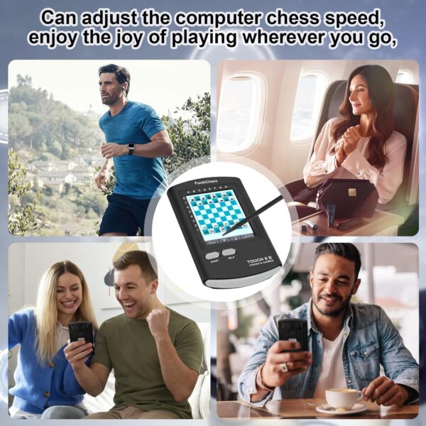 81MfkFpEamL._AC_SL1500_.jpg Handheld Electronic Chess Board 8 in 1 Touch Chess Computer Game Ai Chess Up Smart Electronic Chess Set for Adults, Kids,and Beginners Learn and Travel with Stylus Large LCD Display Gift