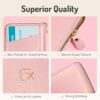 81Q8lMFppBL._AC_SL1500_.jpg Forvencer Passport Holder Cover with Safe Zipper Closure, Premium Passport Wallet for Travel, Cute RFID Blocking Card Case, Waterproof Travel Accessories for Women, Black