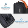 81R1MPePNSL._AC_SL1500_.jpg Lacdo Electronics Organizer Travel Case, Travel Bag Cable Organizer for Essentials, Water Resistant Tech Accessories Carry Storage for Cord, Phone, Cables, Airpods, USB Flash Drive, Daily Items, Black