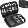 81RiL0rPphL._AC_SL1500_.jpg PAVILIA Soft Electronic Organizer Travel Case, Travel Cord Organizer Bag, Small Cable Tech Storage Pouch, Travel Accessories Essentials Must Haves for Mobile Phone, USB, Cord, Charger, Black