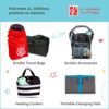 81TFB0CIYOL._SL1500_.jpg J.L. Childress Ultimate Backpack Car Seat Travel Bag – Fully Padded - Heavy Duty Car Seat Backpack- Airplane Travel Bag for Baby Car Seats - Fits All Car Seats, Infant Carriers & Booster Seats - Black