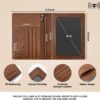 Premium Leather Passport Holder for Travel - RFID Blocking Passport Wallet for Men & Women, Passport Cover with Card Slots, ID Window - Business Travel, Airport Security, Gift for Travelers
