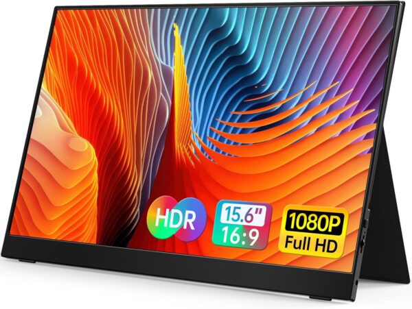 81YY5q-fRYL._AC_SL1500_.jpg VILVA Portable-Monitor-for-Laptop - 15.6'' 1080P FHD IPS Display USB-C HDMI Portable Monitor for Laptop with Cover and Speakers External Monitor for Laptop/PC/Mac/Phone/Xbox Switch/PS4/