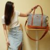81YzT9lr-CL._AC_SL1500_.jpg Baosha Women's Modern/Fitted, 16 x 12 x 8 inch