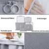 81gCY17XV6L._AC_SL1500_.jpg Travel Packing Cubes 6 Set, Lightweight Luggage Organizers, Essential Accessories for Clothes Shoes Electronics Cosmetics Toiletries(Grey)