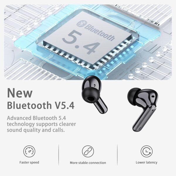 81ijTPnQhWL._AC_SL1500_.jpg Wireless Earbuds, 2025 Bluetooth 5.4 Headphones in Ear with 4 ENC Noise Cancelling Mic, New Wireless Earphones HiFi Stereo Deep Bass 40H Playtime, LED, In-Ear Bluetooth Ear Buds IP7 Waterproof, USB-C