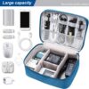 81k8ig74WtL._AC_SL1500_.jpg Electronics Organizer Travel Universal Cable Organizer Bag Waterproof Electronics Accessories Storage Cases for Cable, Charger, Phone, USB, SD Card, Hard Drives, Power Bank, Cords