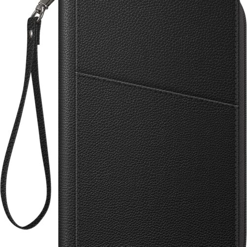 81kPLkb9qpL._AC_SL1500_.jpg Fintie Family Passport Holder Wallet, RFID Blocking Travel Document Organizer Clutch Bag Credit Cards Case Cover for Women Men