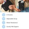 81kp66BOpnL._AC_SL1500_.jpg Premium Neck Wallet Travel Pouch and Passport Holder, RFID Protected, Fits Passport with cover. Passport Holder Neck For Men and Women