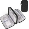 Electronic Organizer, Travel Cable Organizer Case - Compact Pouch for Cords and Accessories Storage - Ideal for Electronics, Travel, and Daily Use