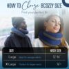 81mx3yZjNjL._AC_SL1500_.jpg BCOZZY Travel Neck Pillow for Airplane – Patented Double Support for Head, Neck, and Chin. Best for Long Flights, Plane Sleeping, and Car Rides. Adjustable Size. Fully Washable. Carry Bag. Large, Navy