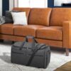 81qMUdIYeL._AC_SL1500_.jpg Garment Duffle Bags for Travel, Bukere Convertible Carry on Garment Duffel Bag for Men Women, Shoe Compartment, 2 in 1 Hanging Dress Suitcase Suit Travel Bags, Midnight Grey