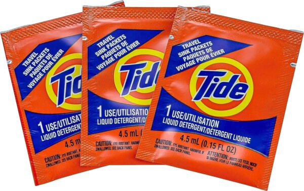 81qUYLsu2bL._AC_SL1500_.jpg Tide Liquid Travel Sink Packets, 3-Count