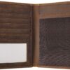 81zzqUTkSL._AC_SL1500_.jpg Jack&Chris Leather Passport Holder RFID Blocking Passport Travel Wallet Cover Case for Men Women Brown JC17