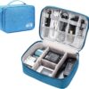 912aZDq0JRL._AC_SL1500_.jpg Electronics Organizer Travel Universal Cable Organizer Bag Waterproof Electronics Accessories Storage Cases for Cable, Charger, Phone, USB, SD Card, Hard Drives, Power Bank, Cords