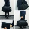 HOLYLUCK Foldable Travel Duffel Bag For Women & Men Luggage Great for Gym (black) One_Size