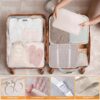 919ltvUOswL._AC_SL1500_.jpg 8 Set Packing Cubes for Suitcases, kingdalux Travel Luggage Packing Organizers with Laundry Bag, Compression Storage Shoe Bag, Clothing Underwear Bag, for Man & Women
