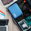 91DF3Qg1VgL._AC_SL1500_.jpg Electronics Organizer Travel Universal Cable Organizer Bag Waterproof Electronics Accessories Storage Cases for Cable, Charger, Phone, USB, SD Card, Hard Drives, Power Bank, Cords
