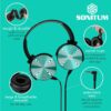 91FHrnNtrTL._AC_SL1500_.jpg Classroom Headphones Bulk 5 Pack, Student On Ear Color Varieties, Comfy Swivel Earphones for Library, School, Airplane, Kids, for Online Learning and Travel, Noise Stereo Sound 3.5mm Jack (Black)