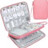 CILLA Electronics Organizer Travel, Travel Cord Organizer Case, Compact Electronics Accessories Bag for Cable, Cord, Charger, Phone