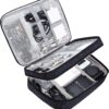 91fjTo-gfqL._AC_SL1500_.jpg SELLYFELLY Electronic Bag Travel Cable Accessories Bag Waterproof Double Layer Electronics Organizer Portable Storage Case for Cable, Cord, Charger, Phone, Adapter, Power Bank, Kindle, Hard Drives