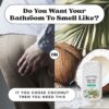 91vfjwRIPpL._AC_SL1500_.jpg Poo-Pourri Before-You-Go Toilet Spray, Beach Bum, 1 Fl Oz Pocket Travel Size - Coconut, Orchid and Toasted Praline